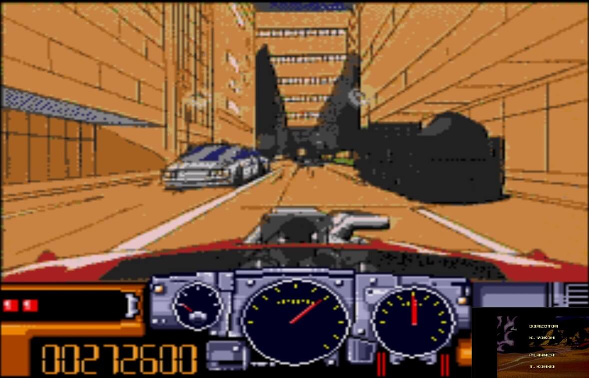 Road Avenger - геймплей игры Sega Mega-CD